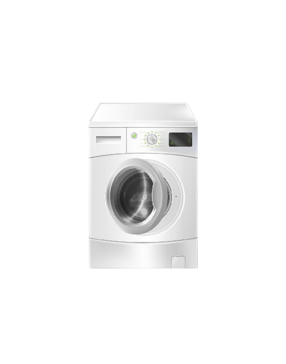 Midea front-load washing machine MFG90-1200 (White) 7kg